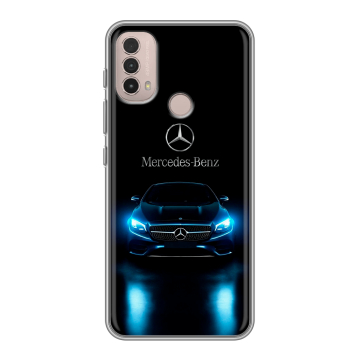Силиконовый чехол на Lenovo K14 Plus с принтом Mercedes Мерседес