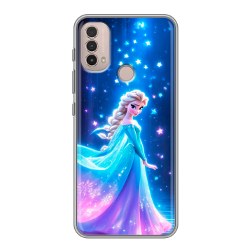 Силиконовый чехол на Lenovo K14 Plus с принтом Холодное сердце Frozen Силиконовый чехол на Lenovo K14 Plus с принтом Холодное сердце Frozen