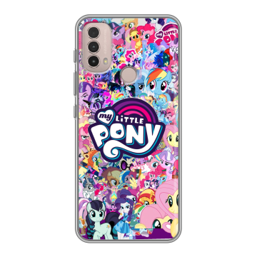 Силиконовый чехол на Lenovo K14 Plus с принтом My little pony Дружба чудо Силиконовый чехол на Lenovo K14 Plus с принтом My little pony Дружба чудо