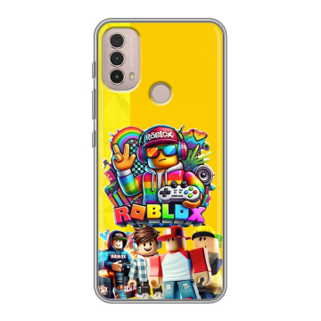 Силиконовый чехол на Lenovo K14 Plus с принтом Roblox Роблокс Силиконовый чехол на Lenovo K14 Plus с принтом Roblox Роблокс