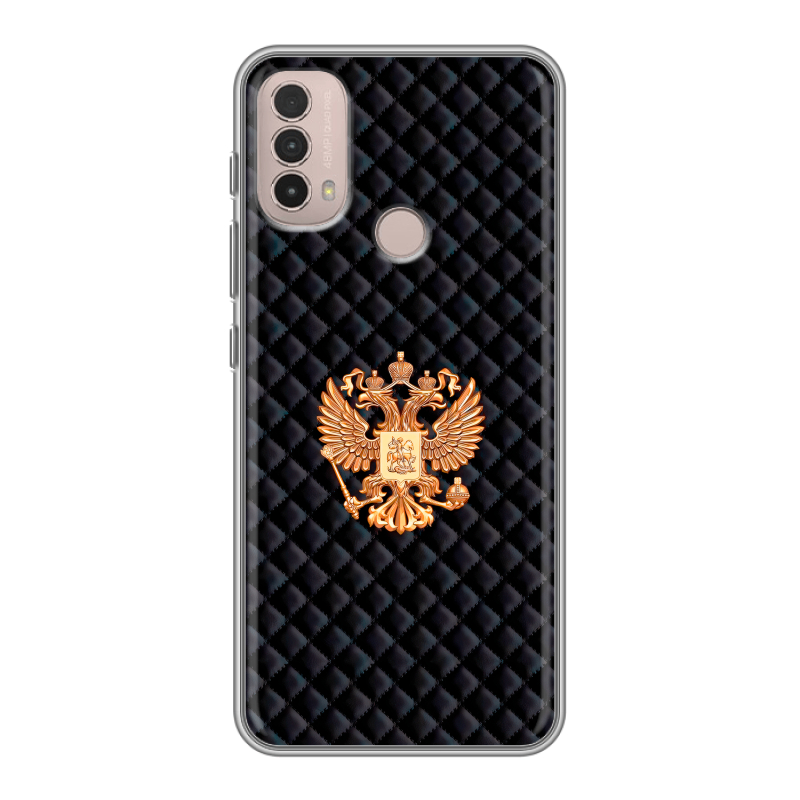 Силиконовый чехол на Lenovo K14 Plus с принтом Герб России принт Силиконовый чехол на Lenovo K14 Plus с принтом Герб России принт