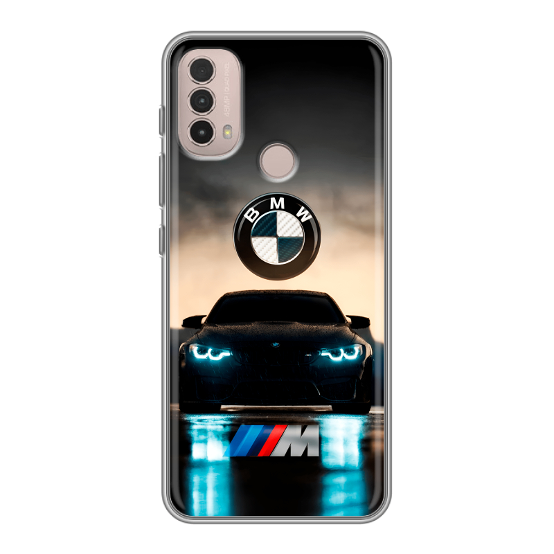 Силиконовый противоударный чехол на Lenovo K14 Plus с принтом БМВ BMW Силиконовый противоударный чехол на Lenovo K14 Plus с принтом БМВ BMW