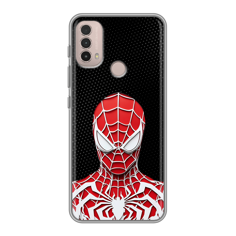 Силиконовый противоударный чехол на Lenovo K14 Plus с принтом человек паук spiderman Силиконовый противоударный чехол на Lenovo K14 Plus с принтом человек паук spiderman