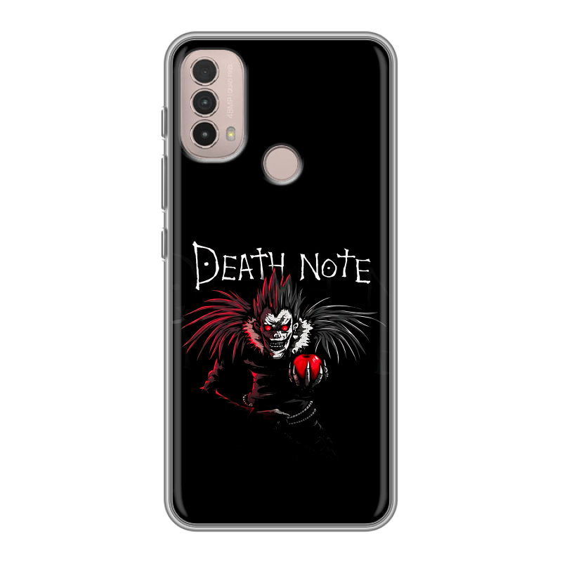 Силиконовый чехол на Lenovo K14 Plus с принтом Death note Тетрадь смерти Силиконовый чехол на Lenovo K14 Plus с принтом Death note Тетрадь смерти