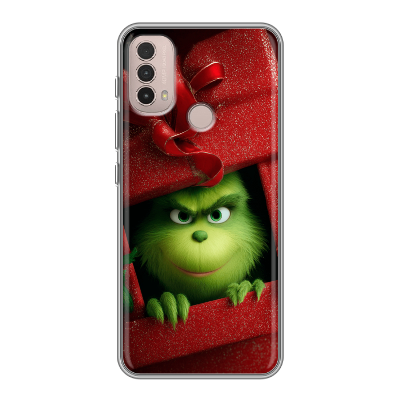 Силиконовый противоударный чехол на Lenovo K14 Plus с принтом Новый год Силиконовый противоударный чехол на Lenovo K14 Plus с принтом Новый год