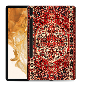 Силиконовый чехол на Samsung Galaxy Tab S8 Plus с принтом Ковер