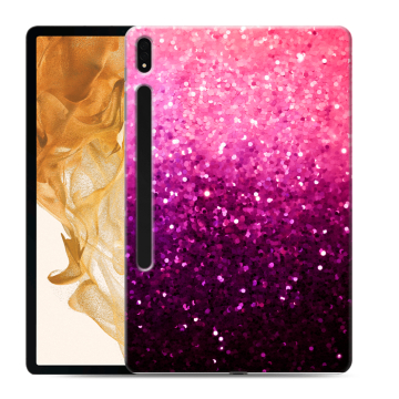 Силиконовый чехол на Samsung Galaxy Tab S8 Plus с принтом Блестки Силиконовый чехол на Samsung Galaxy Tab S8 Plus с принтом Блестки