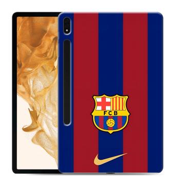 Силиконовый чехол на Samsung Galaxy Tab S8 Plus с принтом Барселона Barcelona