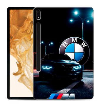 Силиконовый чехол на Samsung Galaxy Tab S8 Plus с принтом БМВ BMW Силиконовый чехол на Samsung Galaxy Tab S8 Plus с принтом БМВ BMW