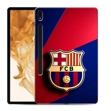 Силиконовый чехол на Samsung Galaxy Tab S8 Plus с принтом Барселона Barcelona