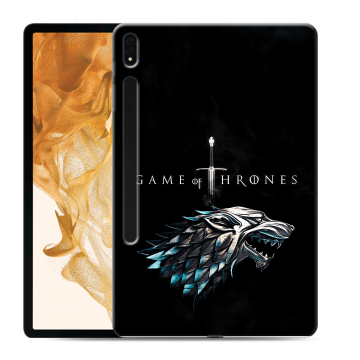 Силиконовый чехол на Samsung Galaxy Tab S8 Plus с принтом Игра Престолов Game Thrones