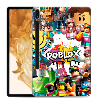 Силиконовый чехол на Samsung Galaxy Tab S8 Plus с принтом Roblox Роблокс Силиконовый чехол на Samsung Galaxy Tab S8 Plus с принтом Roblox Роблокс