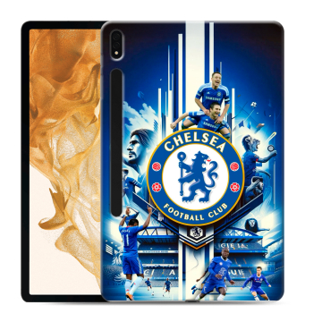 Силиконовый чехол на Samsung Galaxy Tab S8 Plus с принтом Chelsea Челси