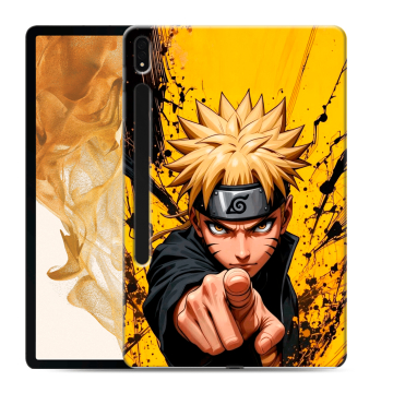 Силиконовый чехол на Samsung Galaxy Tab S8 Plus с принтом Naruto Наруто
