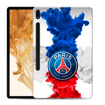 Силиконовый чехол на Samsung Galaxy Tab S8 Plus с принтом PSG ПСЖ
