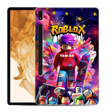 Силиконовый чехол на Samsung Galaxy Tab S8 Plus с принтом Roblox Роблокс Силиконовый чехол на Samsung Galaxy Tab S8 Plus с принтом Roblox Роблокс
