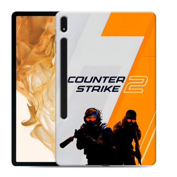 Силиконовый чехол на Samsung Galaxy Tab S8 Plus с принтом Counter Strike Силиконовый чехол на Samsung Galaxy Tab S8 Plus с принтом Counter Strike
