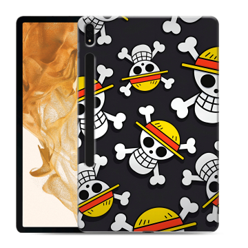 Силиконовый чехол на Samsung Galaxy Tab S8 Plus с принтом One Piece Ван Пис
