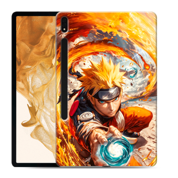 Силиконовый чехол на Samsung Galaxy Tab S8 Plus с принтом Аниме Наруто Naruto