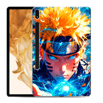Силиконовый чехол на Samsung Galaxy Tab S8 Plus с принтом Аниме Наруто Naruto