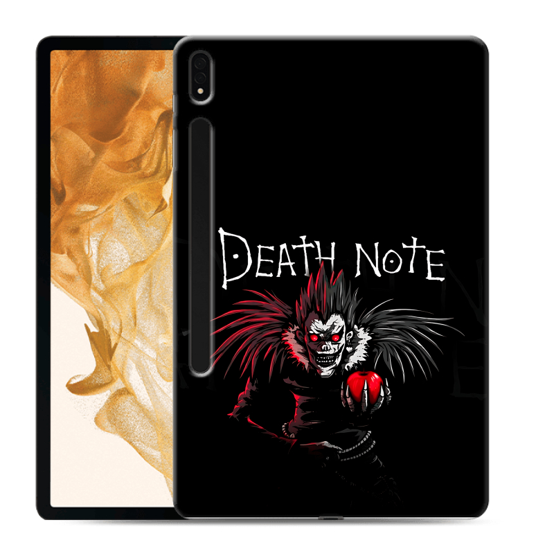 Силиконовый чехол на Samsung Galaxy Tab S8 Plus с принтом Death note Тетрадь смерти Силиконовый чехол на Samsung Galaxy Tab S8 Plus с принтом Death note Тетрадь смерти