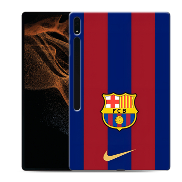 Силиконовый чехол на Samsung Galaxy Tab S8 Ultra с принтом Барселона Barcelona