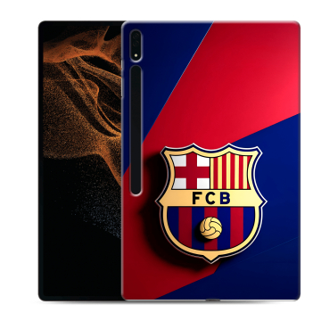 Силиконовый чехол на Samsung Galaxy Tab S8 Ultra с принтом Барселона Barcelona