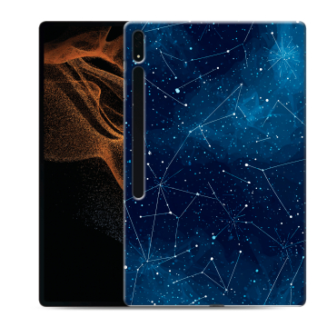 Силиконовый чехол на Samsung Galaxy Tab S8 Ultra с принтом Космос звезды