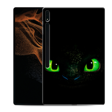 Силиконовый чехол на Samsung Galaxy Tab S8 Ultra с принтом Как приручить дракона