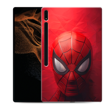 Силиконовый чехол на Samsung Galaxy Tab S8 Ultra с принтом Spiderman Человек паук