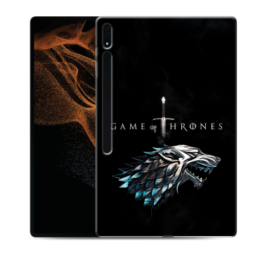 Силиконовый чехол на Samsung Galaxy Tab S8 Ultra с принтом Игра Престолов Game Thrones