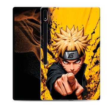 Силиконовый чехол на Samsung Galaxy Tab S8 Ultra с принтом Naruto Наруто