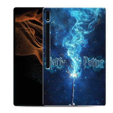 Силиконовый чехол на Samsung Galaxy Tab S8 Ultra с принтом Harry Potter Гарри Поттер