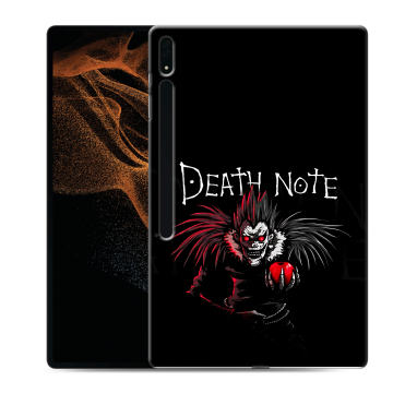 Силиконовый чехол на Samsung Galaxy Tab S8 Ultra с принтом Death note Тетрадь смерти