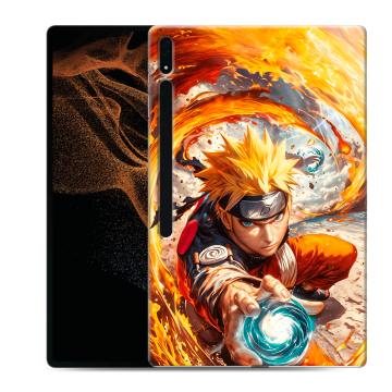 Силиконовый чехол на Samsung Galaxy Tab S8 Ultra с принтом Аниме Наруто Naruto
