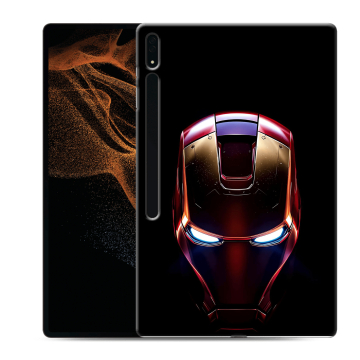 Силиконовый чехол на Samsung Galaxy Tab S8 Ultra с принтом IronMan Железный человек