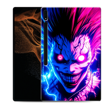Силиконовый чехол на Samsung Galaxy Tab S8 Ultra с принтом Death note Тетрадь смерти