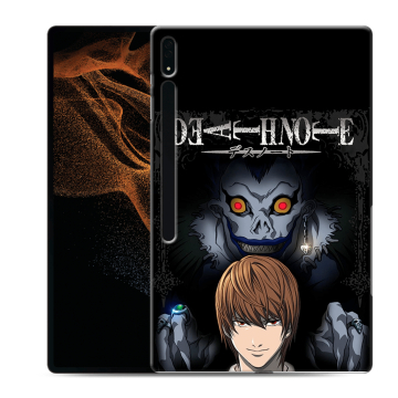 Силиконовый чехол на Samsung Galaxy Tab S8 Ultra с принтом Death note Тетрадь смерти