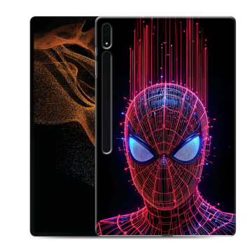 Силиконовый чехол на Samsung Galaxy Tab S8 Ultra с принтом Spiderman Человек паук