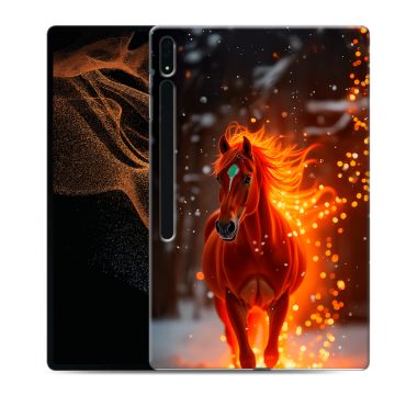 Силиконовый чехол на Samsung Galaxy Tab S8 Ultra с принтом Новый год Силиконовый чехол на Samsung Galaxy Tab S8 Ultra с принтом Новый год