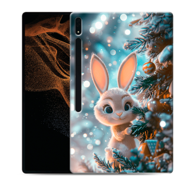 Силиконовый чехол на Samsung Galaxy Tab S8 Ultra с принтом Новый год Силиконовый чехол на Samsung Galaxy Tab S8 Ultra с принтом Новый год