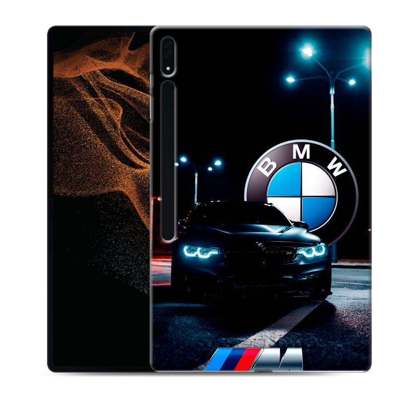 Силиконовый чехол на Samsung Galaxy Tab S8 Ultra с принтом БМВ BMW Силиконовый чехол на Samsung Galaxy Tab S8 Ultra с принтом БМВ BMW