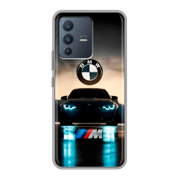 Силиконовый чехол на Vivo V23 с принтом БМВ BMW Силиконовый чехол на Vivo V23 с принтом БМВ BMW