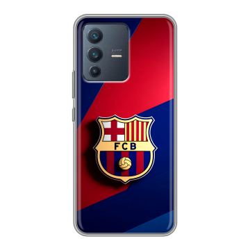 Силиконовый чехол на Vivo V23 с принтом Барселона Barcelona Силиконовый чехол на Vivo V23 с принтом Барселона Barcelona