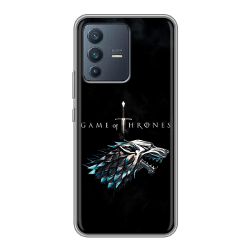 Силиконовый чехол на Vivo V23 с принтом Игра Престолов Game Thrones Силиконовый чехол на Vivo V23 с принтом Игра Престолов Game Thrones