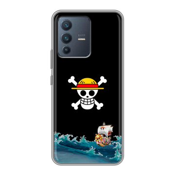 Силиконовый чехол на Vivo V23 с принтом One Piece Ван Пис Силиконовый чехол на Vivo V23 с принтом One Piece Ван Пис