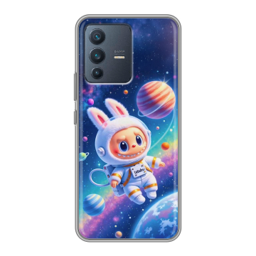 Силиконовый чехол на Vivo V23 с принтом Labubu Лабубу Силиконовый чехол на Vivo V23 с принтом Labubu Лабубу