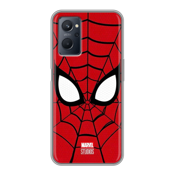 Силиконовый чехол на Realme 9i с принтом человек паук spiderman Силиконовый чехол на Realme 9i с принтом человек паук spiderman