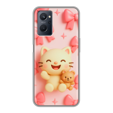 Силиконовый чехол на Realme 9i с принтом для девочек Силиконовый чехол на Realme 9i с принтом для девочек