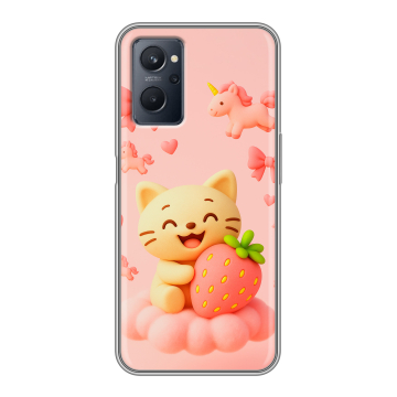 Силиконовый чехол на Realme 9i с принтом для девочек Силиконовый чехол на Realme 9i с принтом для девочек